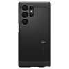 Pancerne Etui Spigen Tough Armor do Samsung Galaxy S23 Ultra – Czarny (Black)